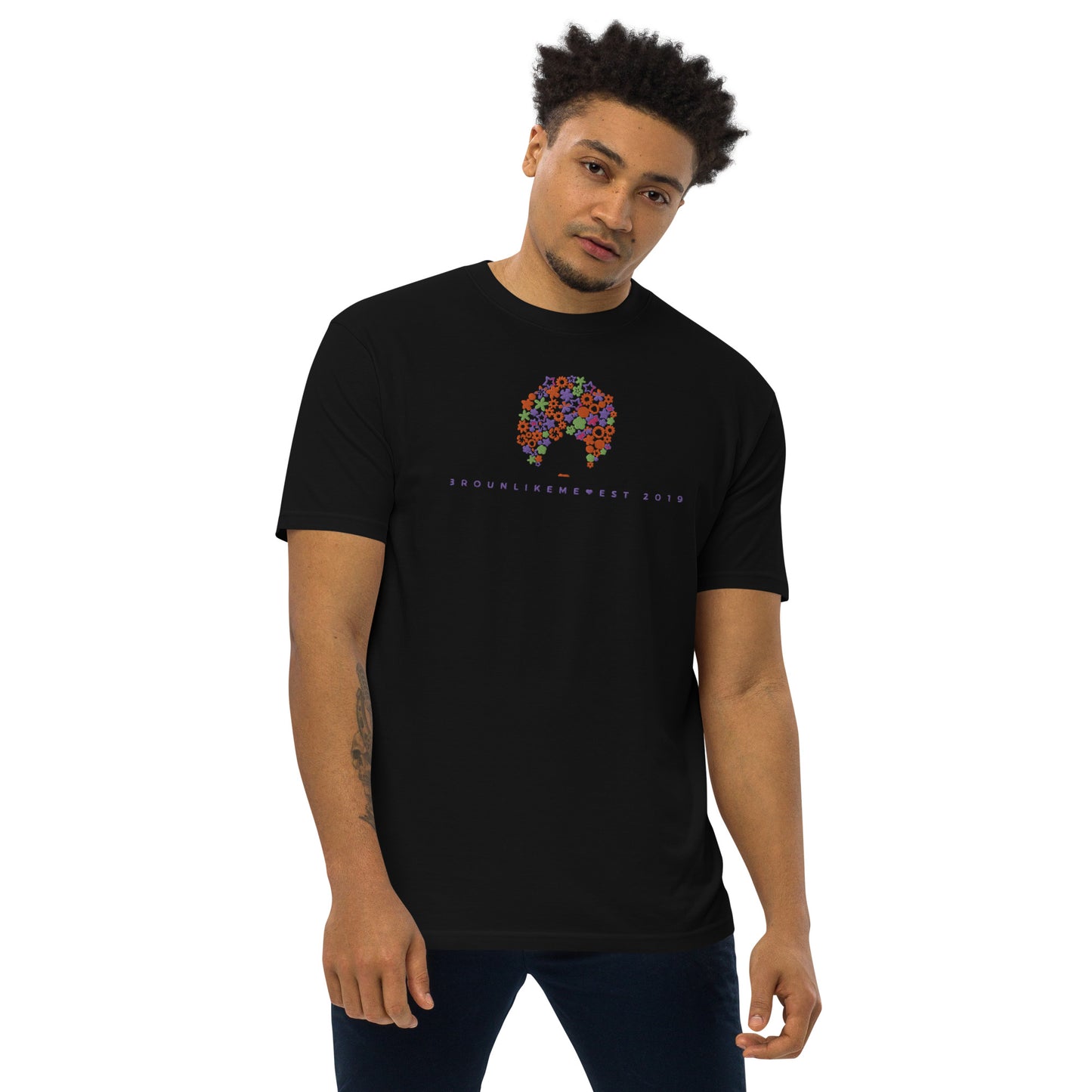 Embroidered 100% Cotton Heavy Weight T