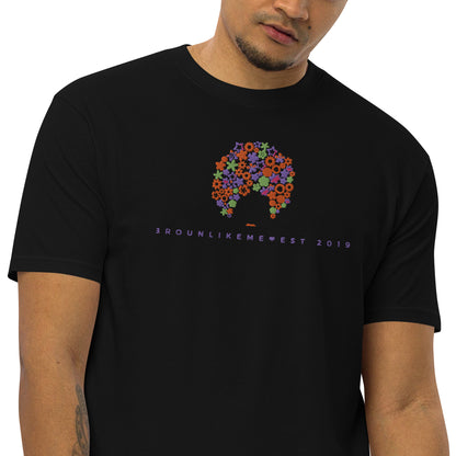 Embroidered 100% Cotton Heavy Weight T